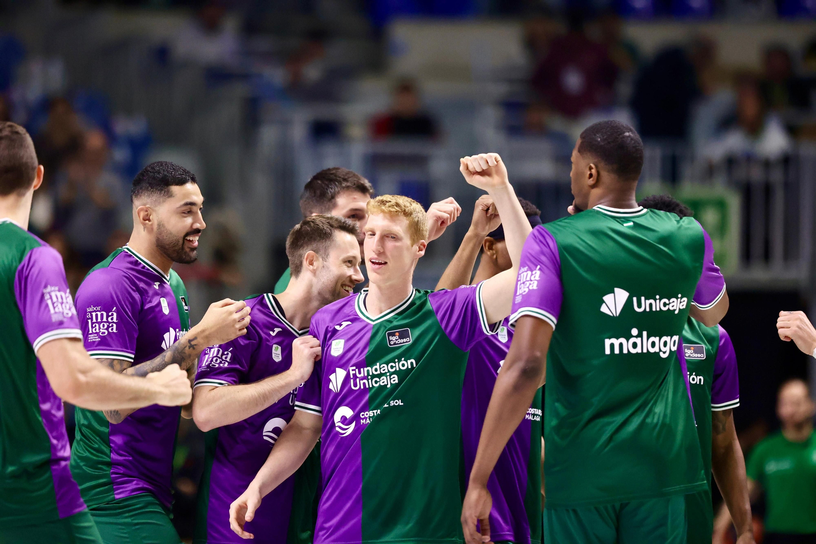 El Unicaja - Real Madrid, en fotos