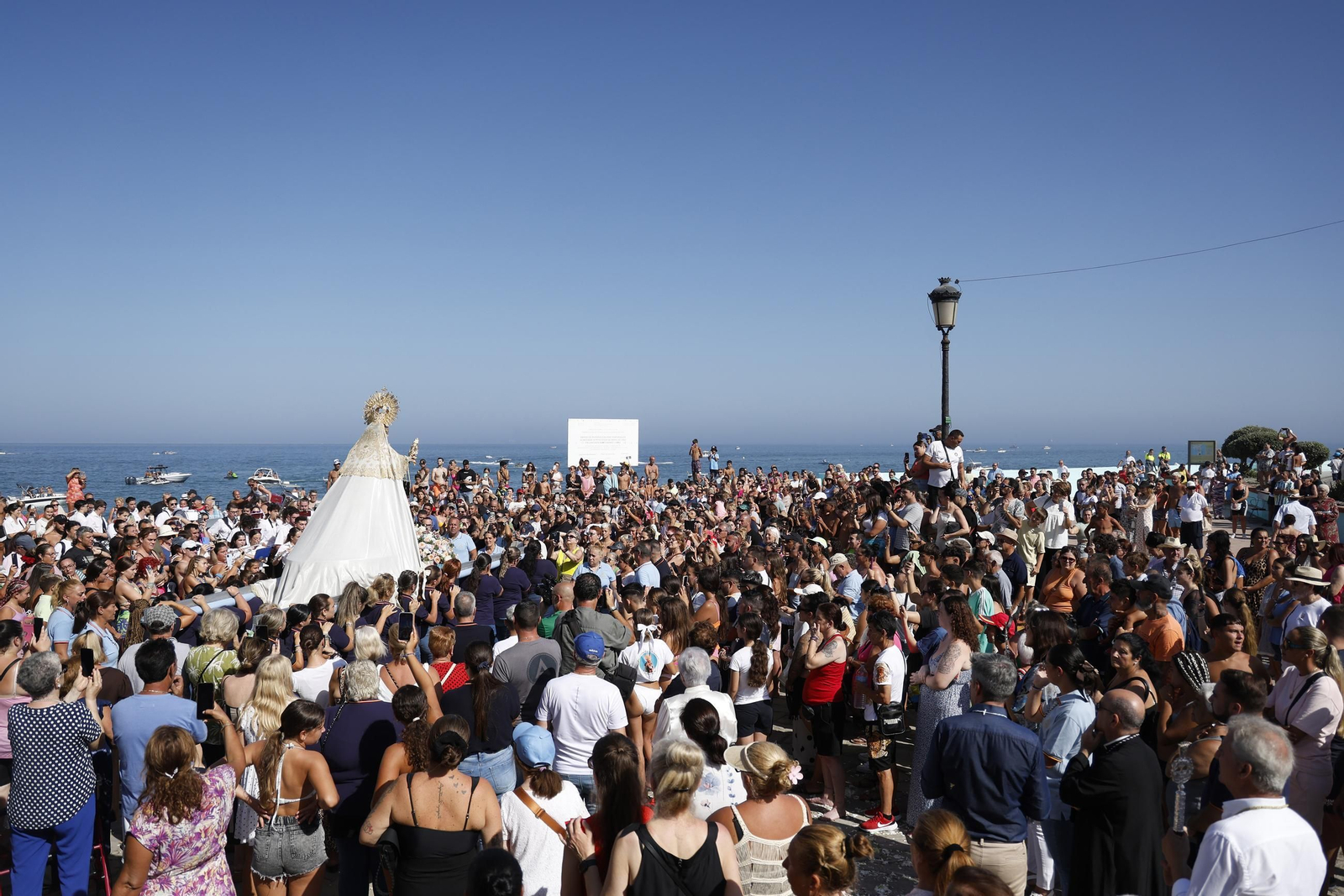 Fotos de la procesión de la Virgen del Carmen en La Línea