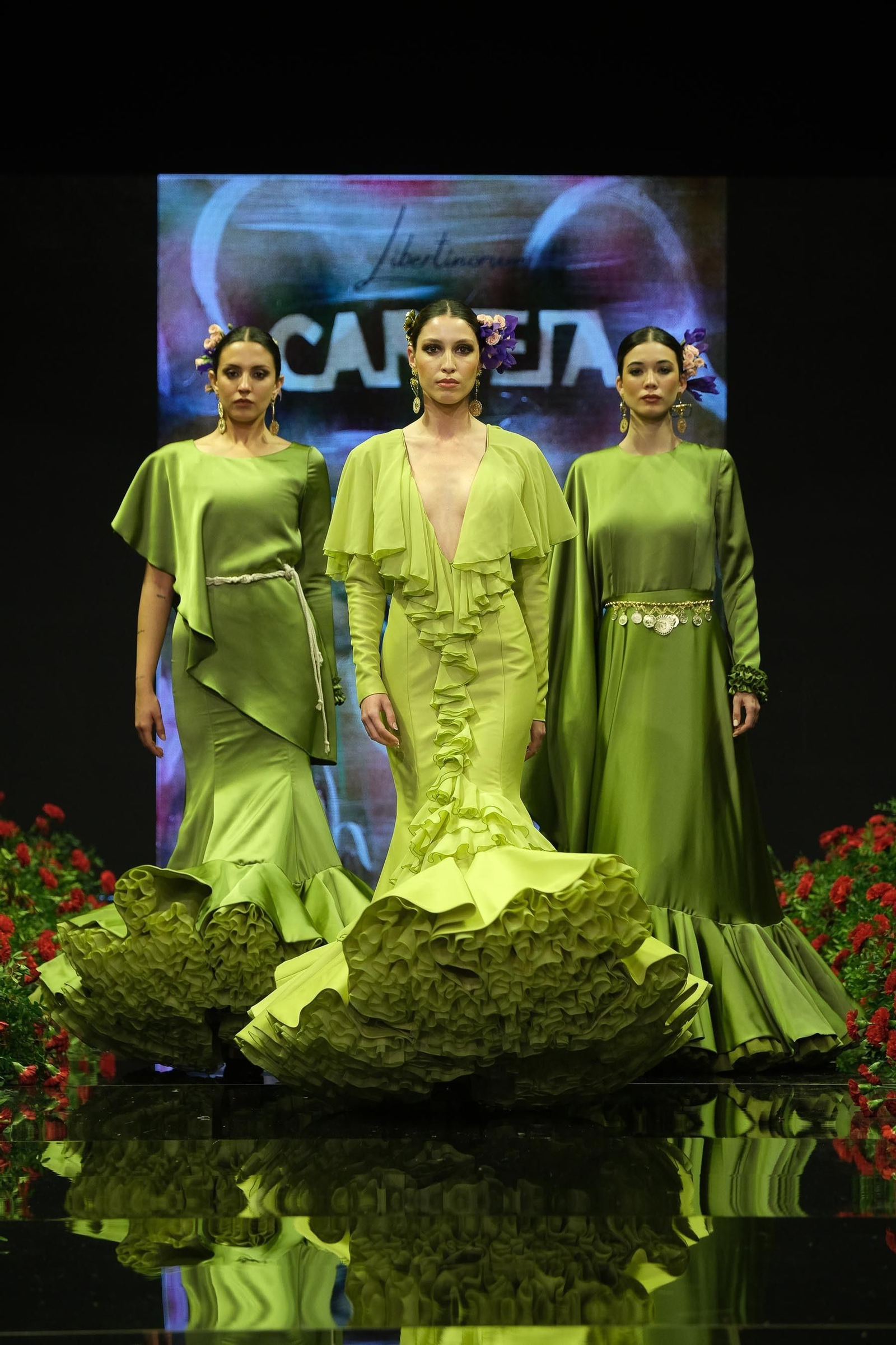 Desfile de Alejandro Andana en la Pasarela Flamenca Jerez Tío Pepe 2023