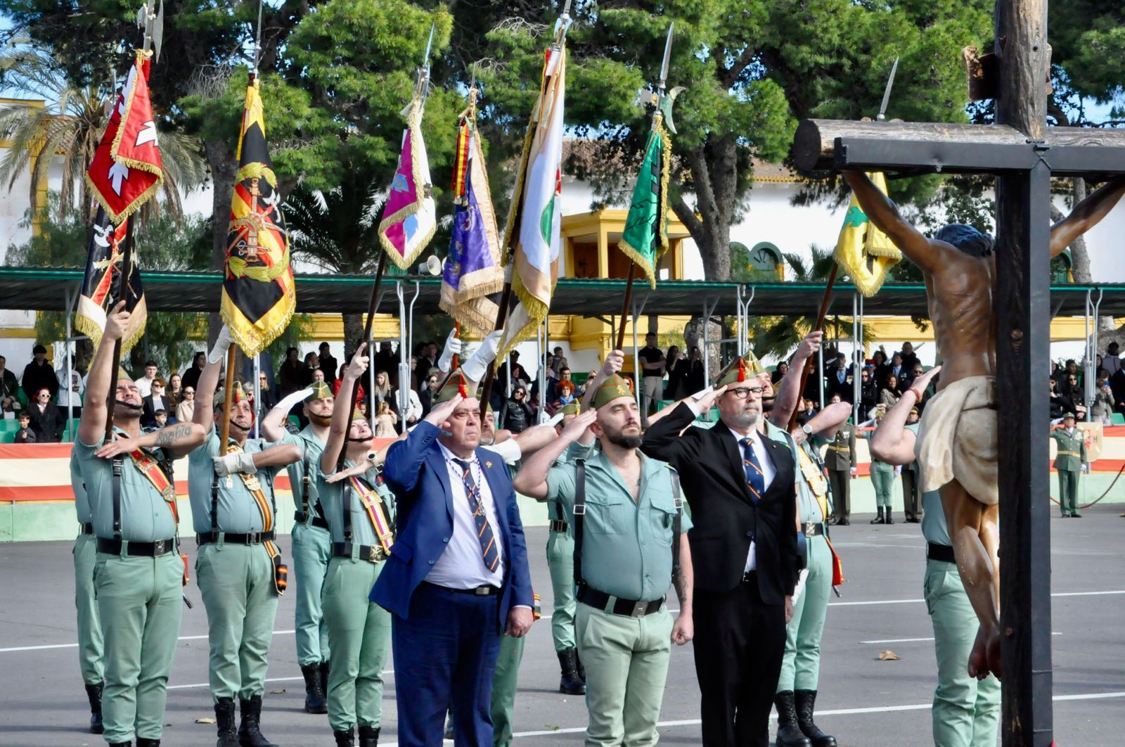 Hermandades, Cofradías y La Legión se citan en El Parador.