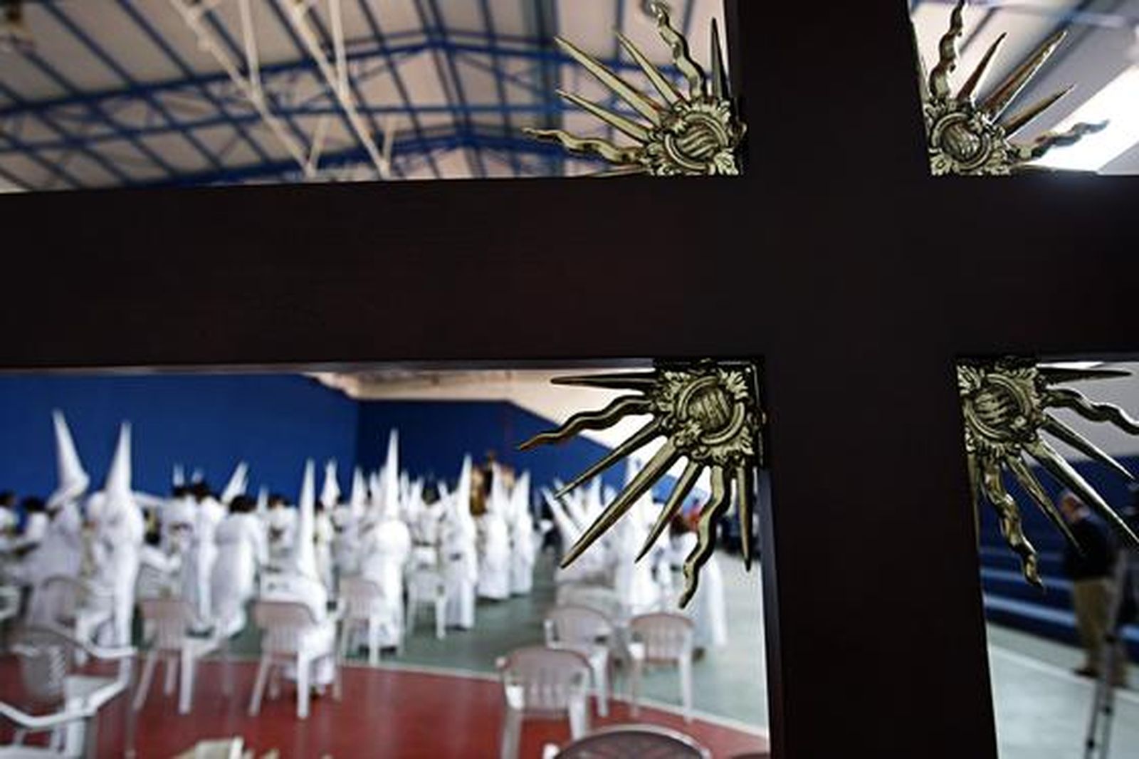 Salida procesional de Jesús Despojado. 

Foto: Julio Gonzalez