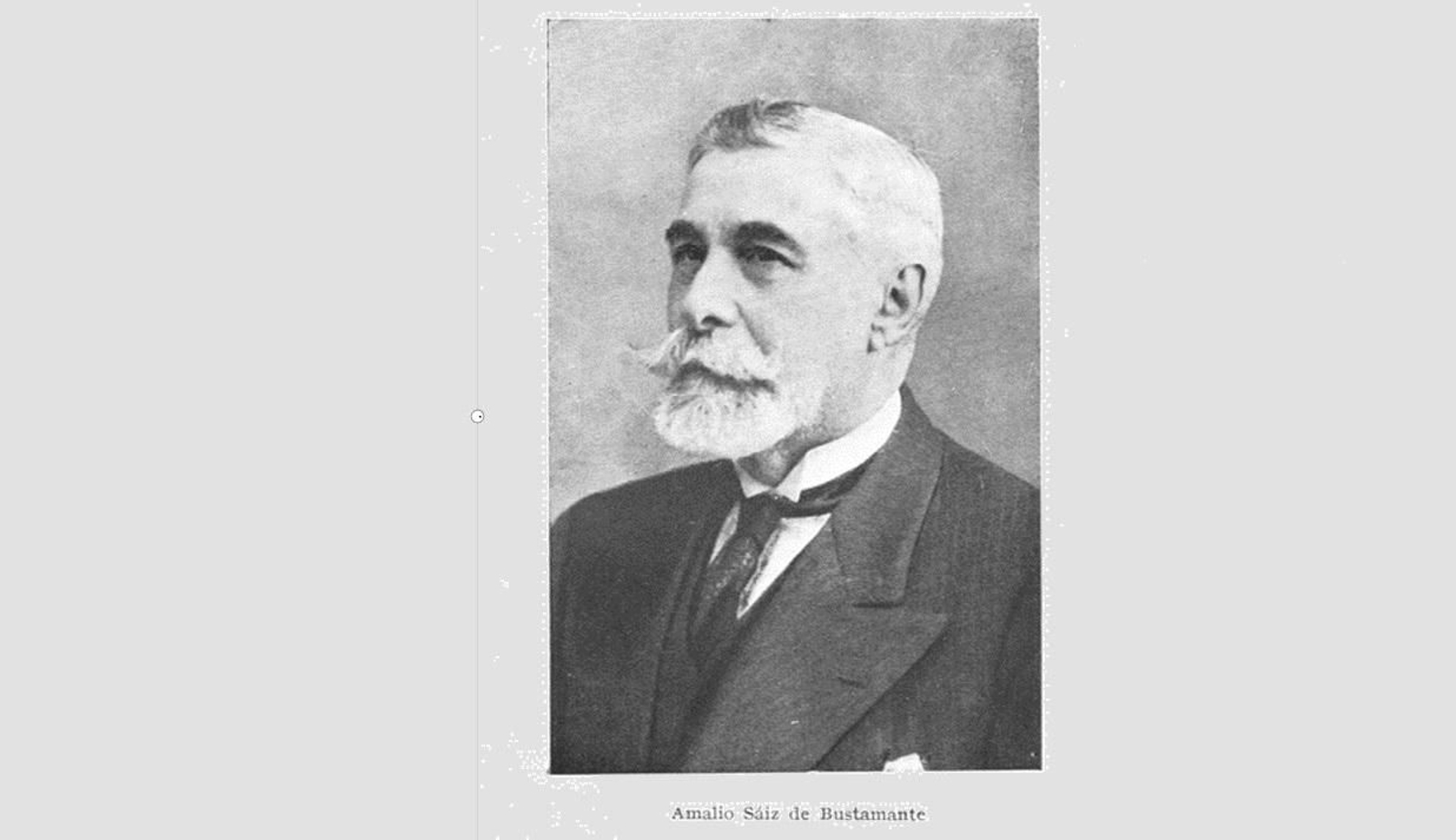 Imagen de Amalio Sáiz de Bustamante.