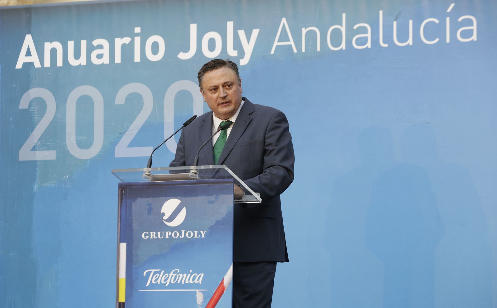 Jerónimo Vílchez en un acto organizado por el Grupo Joly, editor de este diario.