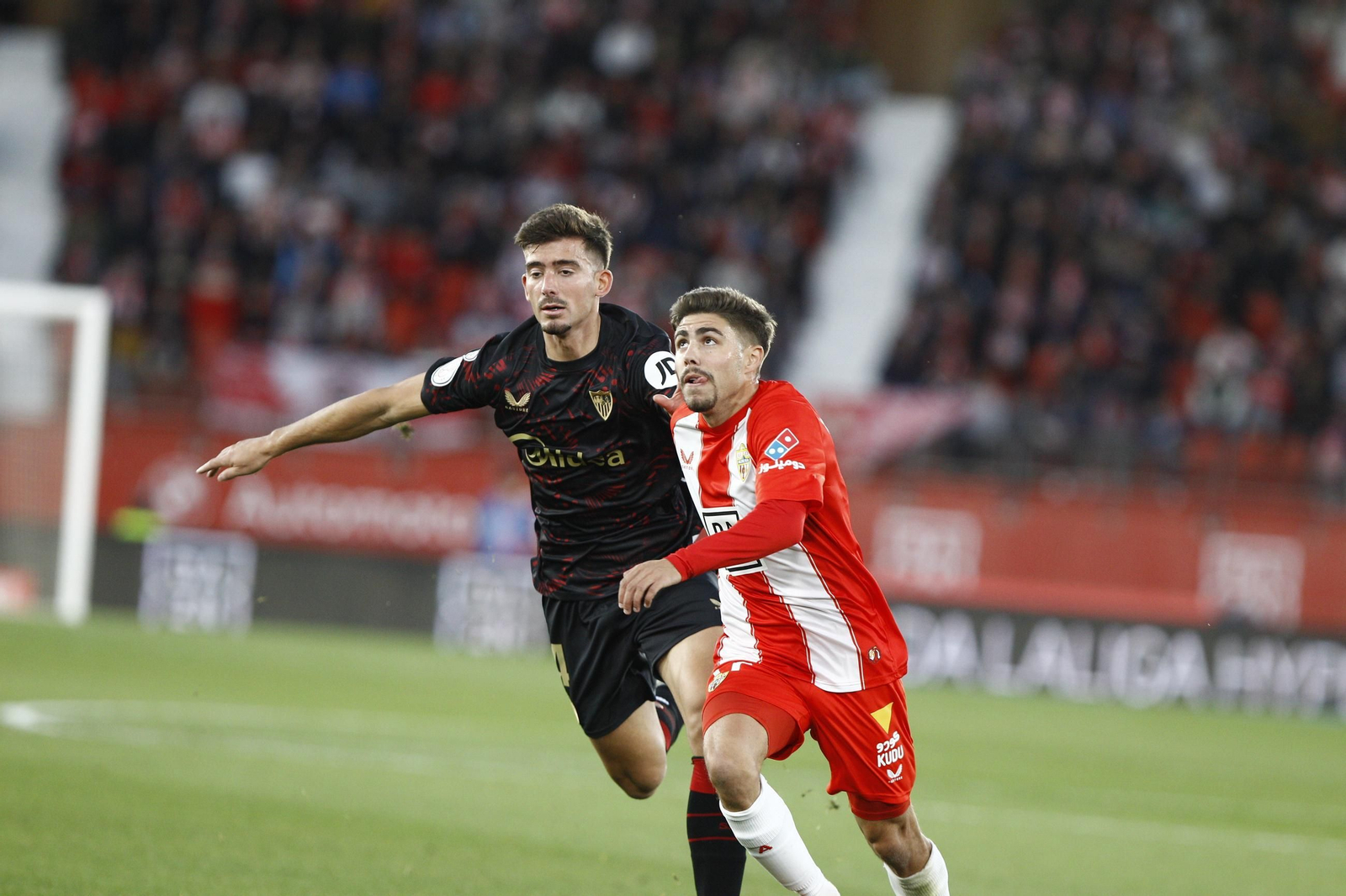 La U.D. Almería destroza al Sevilla C.F. en la Copa del Rey