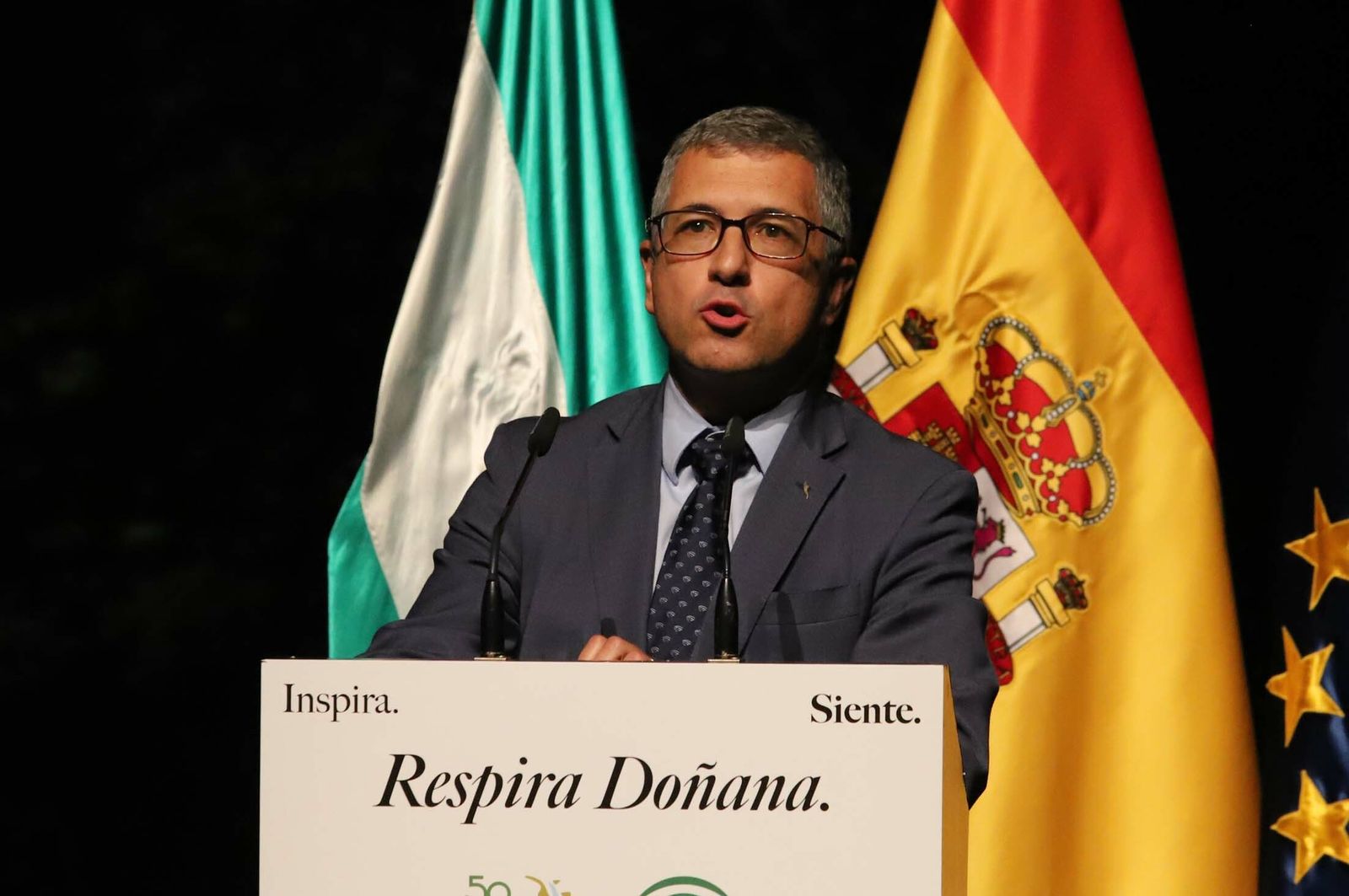 Imágenes del acto del 50 aniversario de Doñana