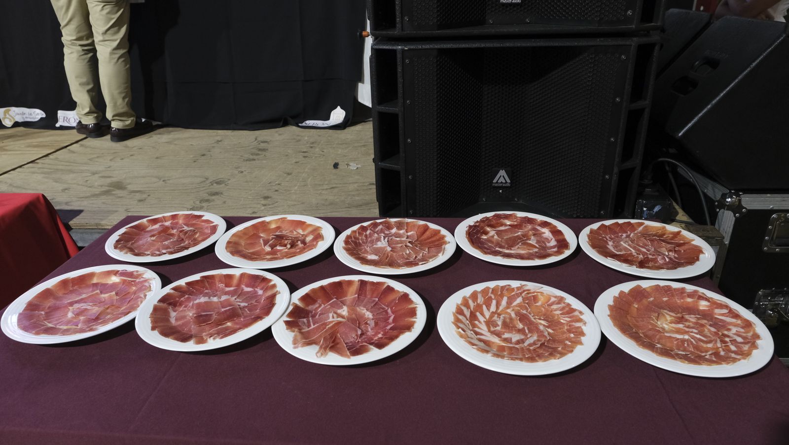 Imágenes del Concurso Nacional de Cortadores de Jamón de Serón