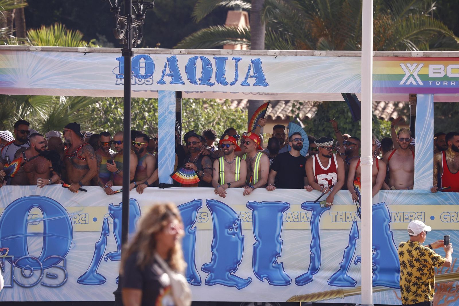 La manifestación del Pride de Torremolinos, en imágenes