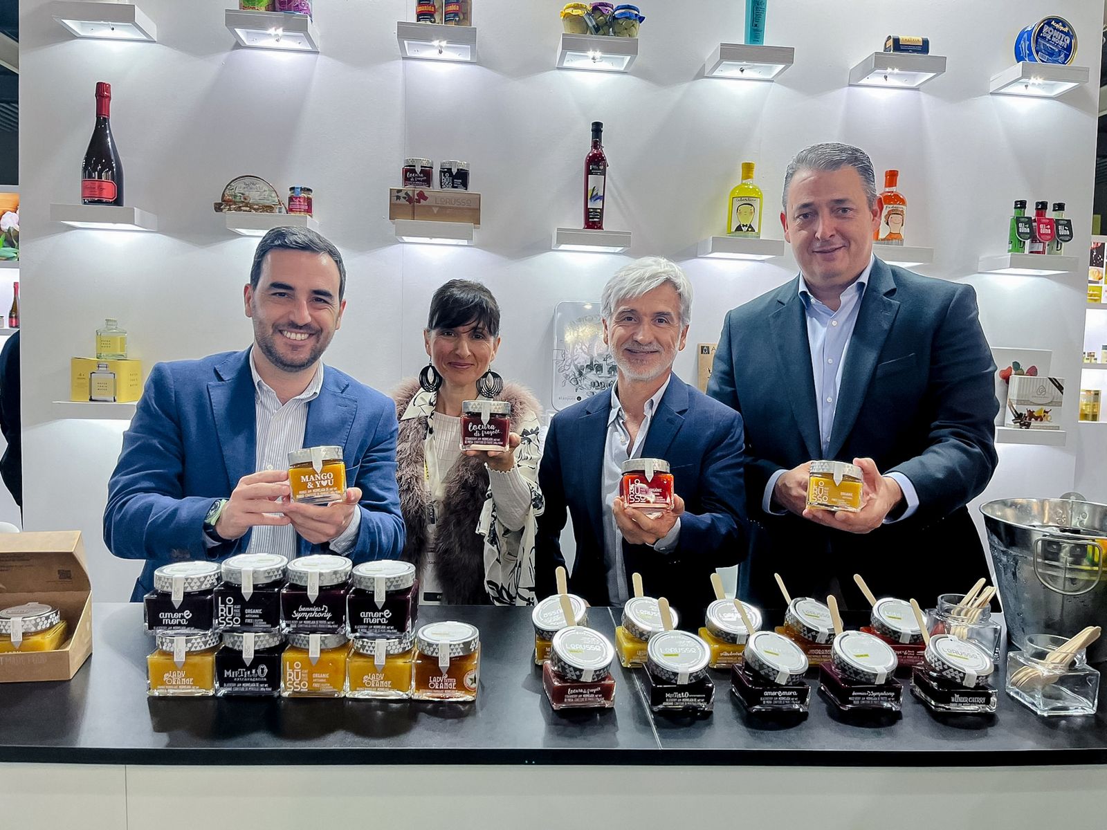 Mermeladas Larusso en Alimentaria.