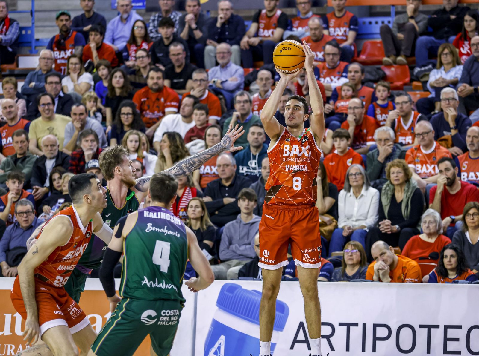 Baxi Manresa-Unicaja, en fotos