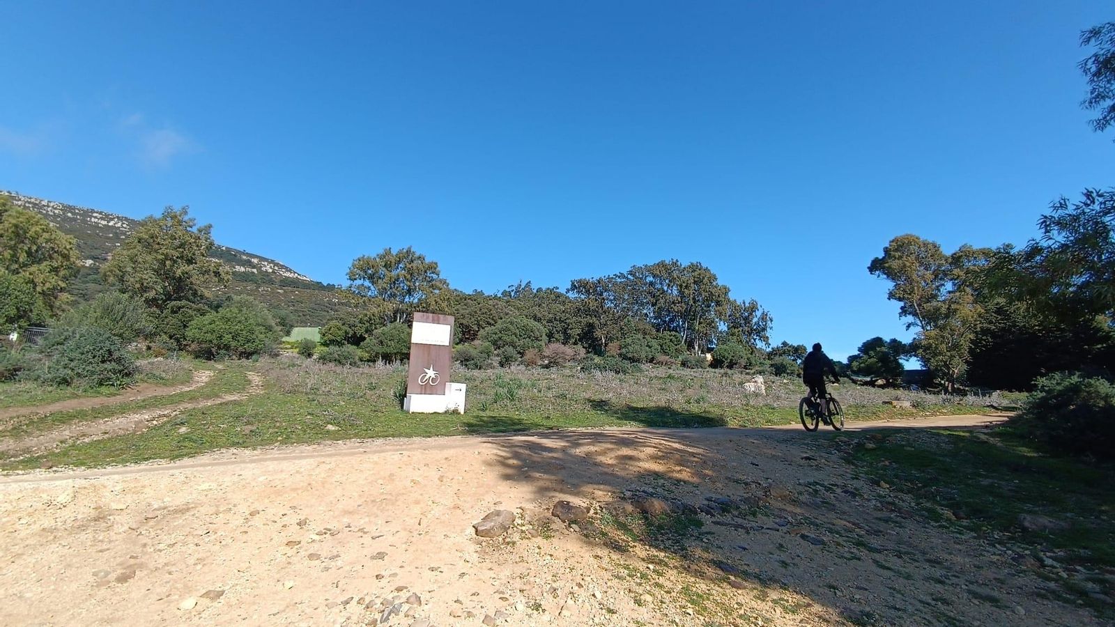 Comienzo de la ruta desde El Bujeo