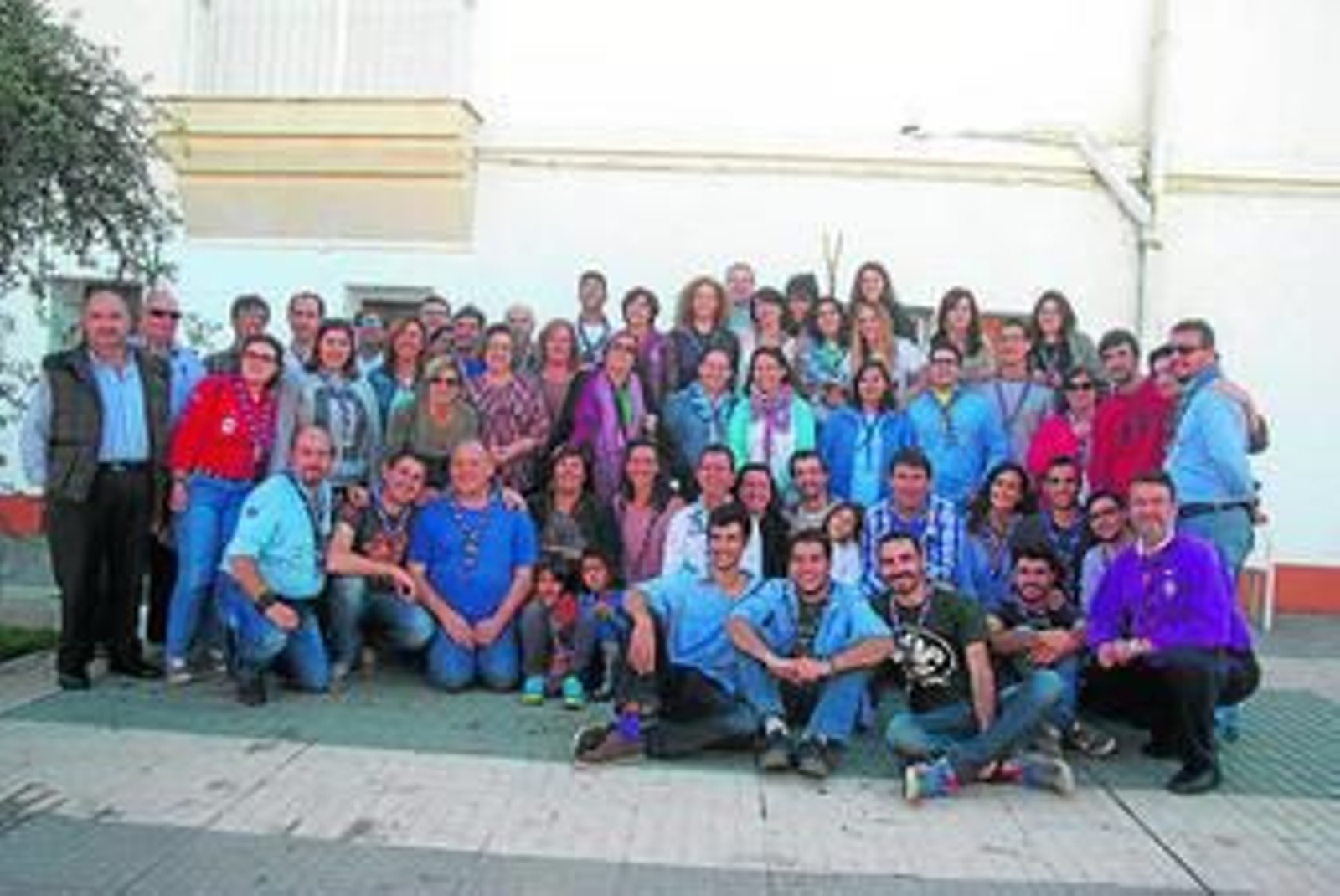 Una imagen de la primera actividad celebrada por el cincuentenario.