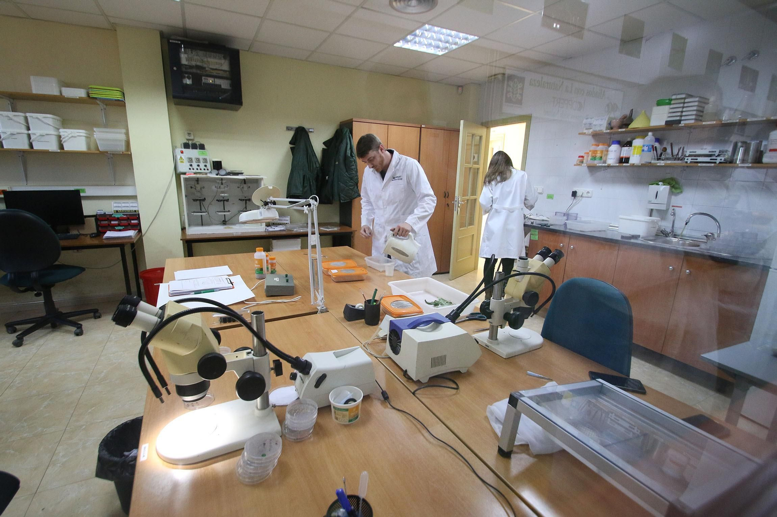 Fotogalería de la visita guiada a las instalaciones de Koppert en Águilas