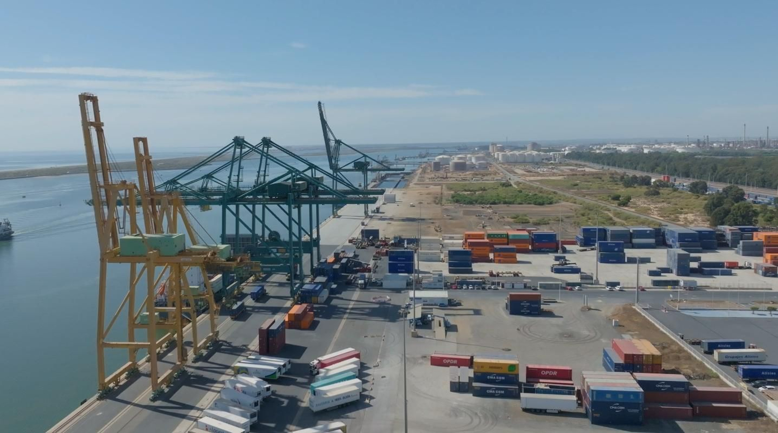 Panoramica Muelle Sur.