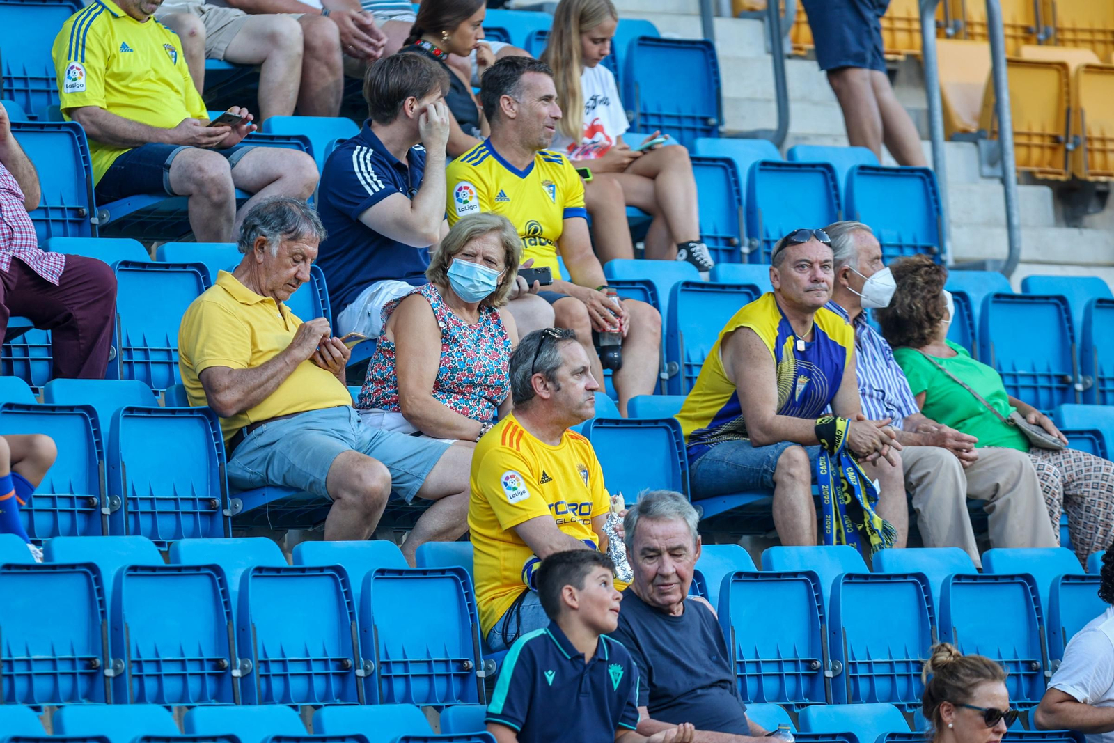 Las imágenes del Cádiz-Atlético de Madrid del Trofeo Carranza