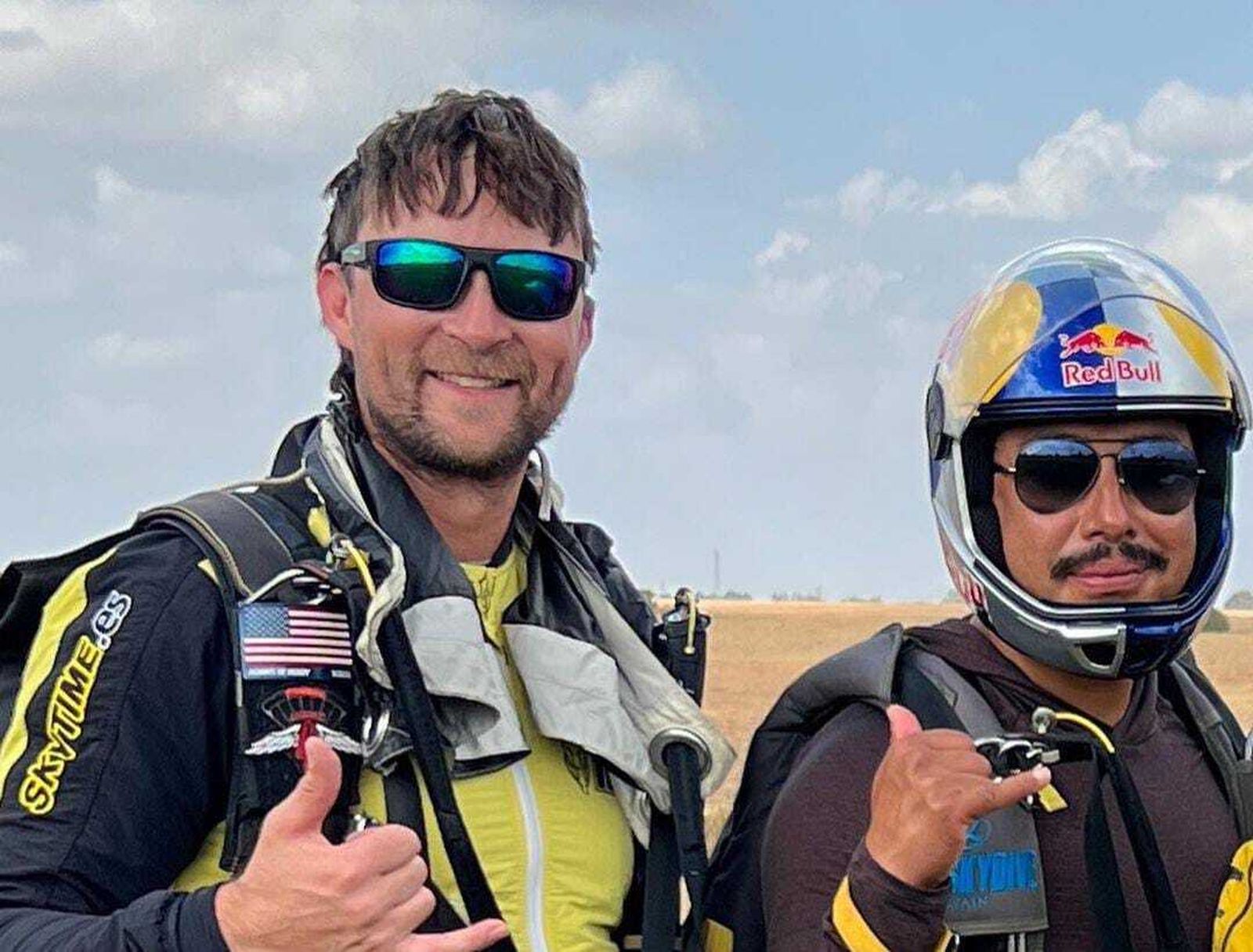 Dean y Nirmal Purja, en una foto subida por este último a su cuenta de Instagram