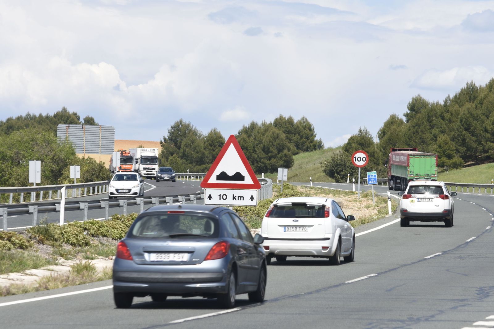 Autovía A-4 a su paso por Córdoba.