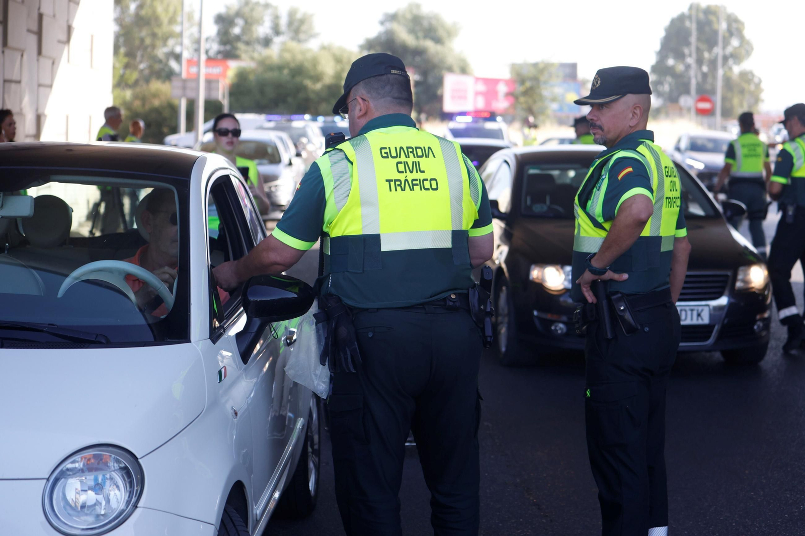 Control de tráfico en Córdoba.