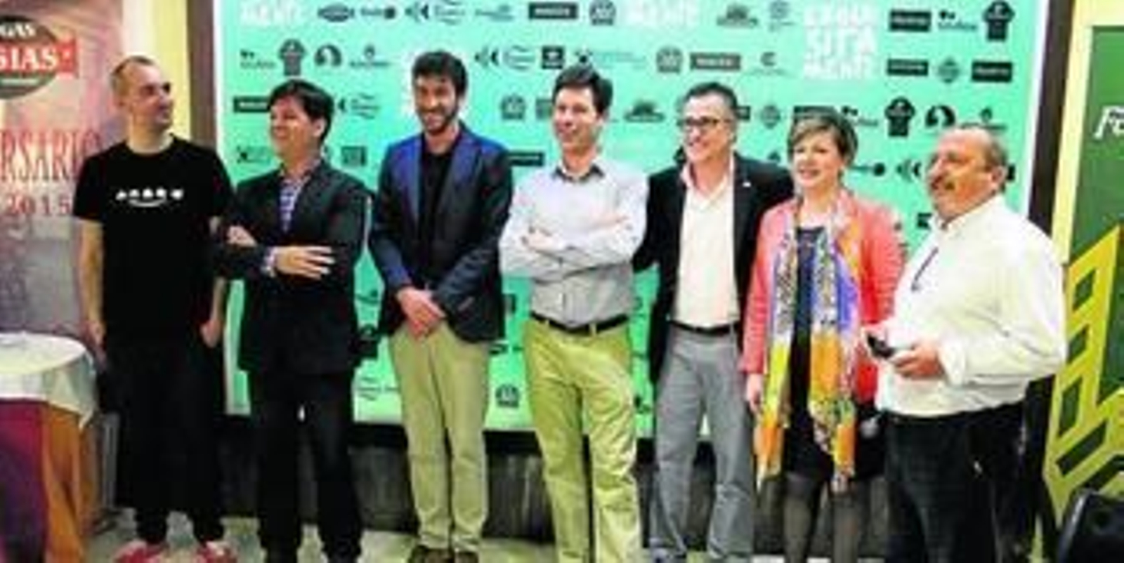 Juan López, Jaime Zafora, Jesús Jiménez, Antonio Pascual, José M. Iglesias, Mamen Vázquez y José L. Gozalves.