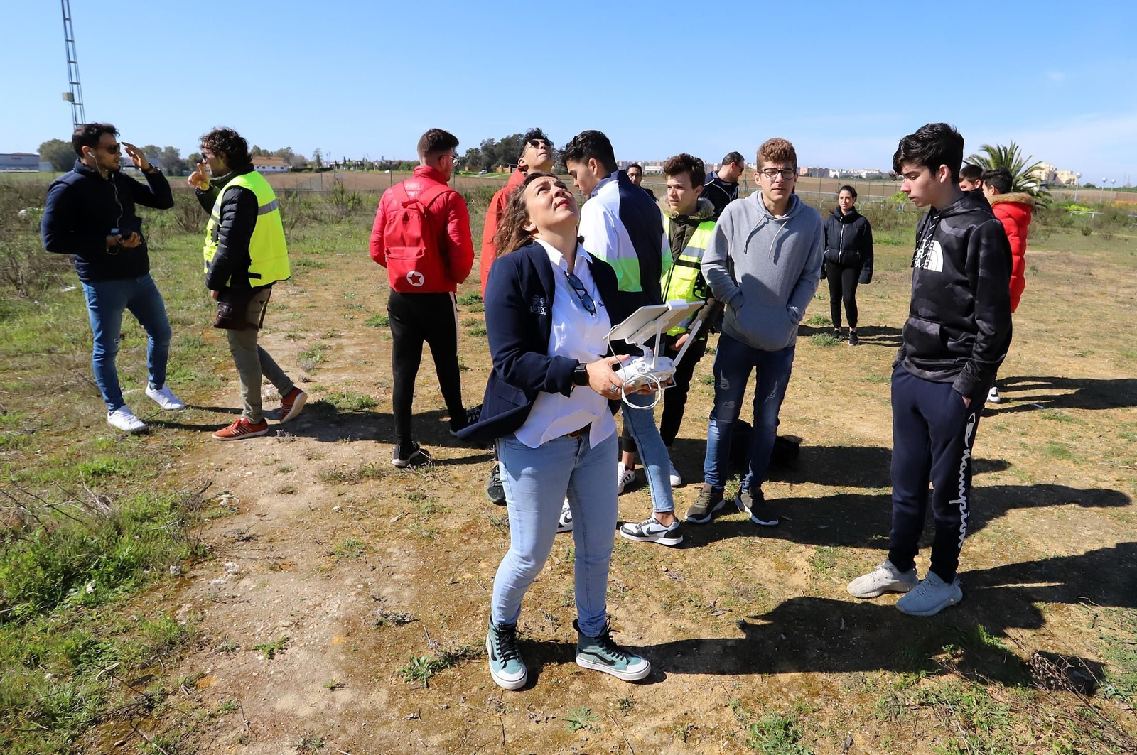 Imágenes del curso de 'Iniciación al pilotaje de drones'