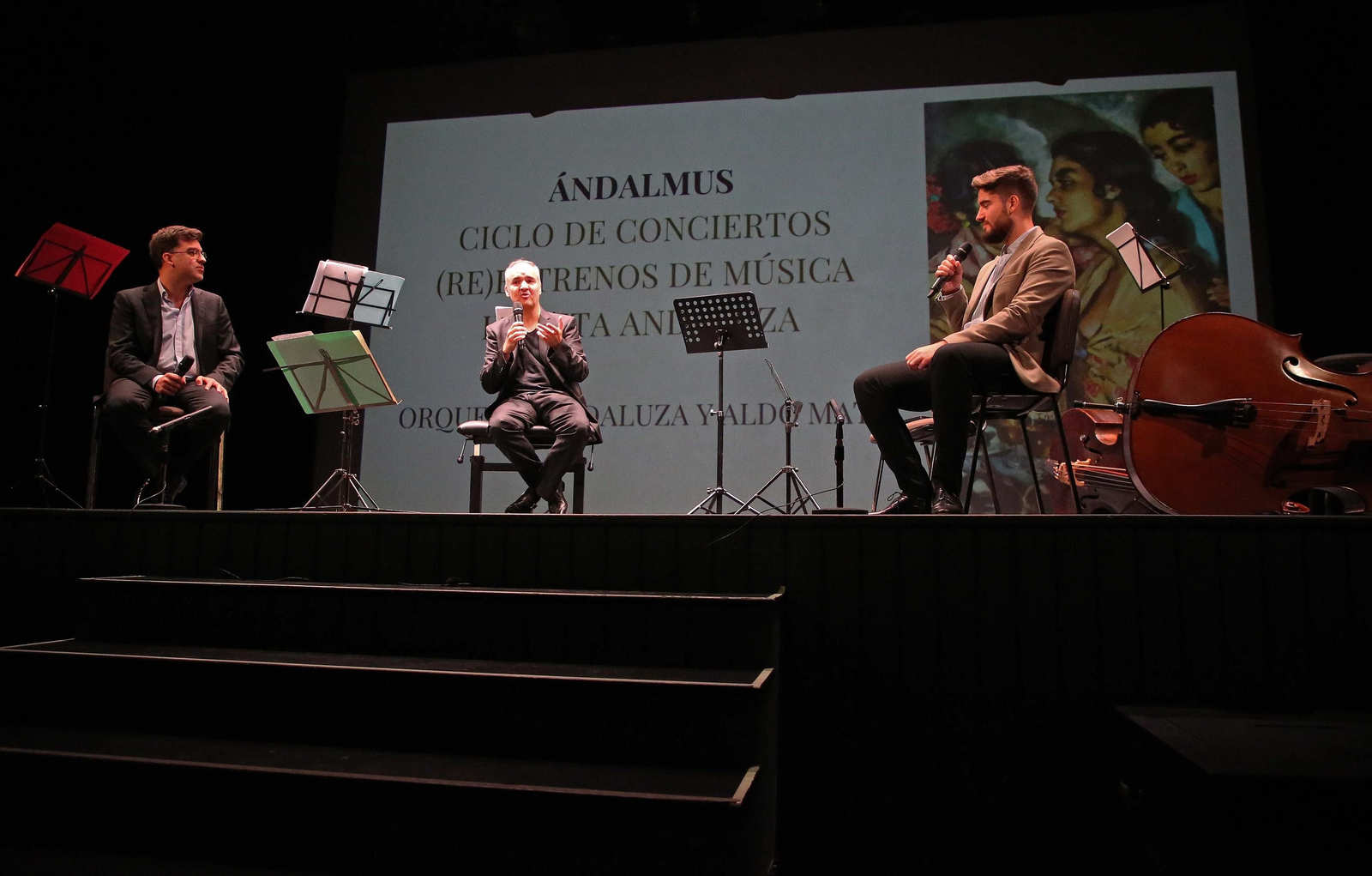 La interpretación de la sinfonía inédita de Aldo Mata, en imágenes