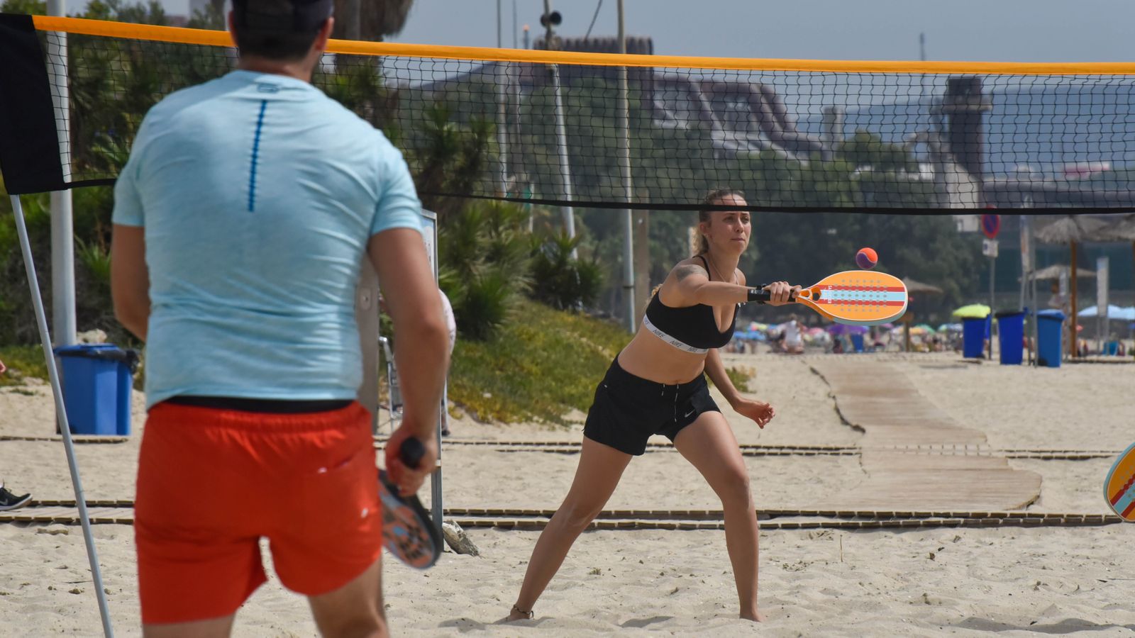 Las fotos del I Torneo  de Tenis-Playa de Palmones