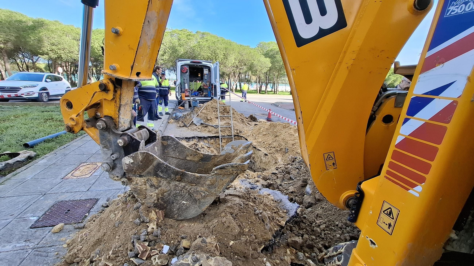 Corte de agua en Puerto Real