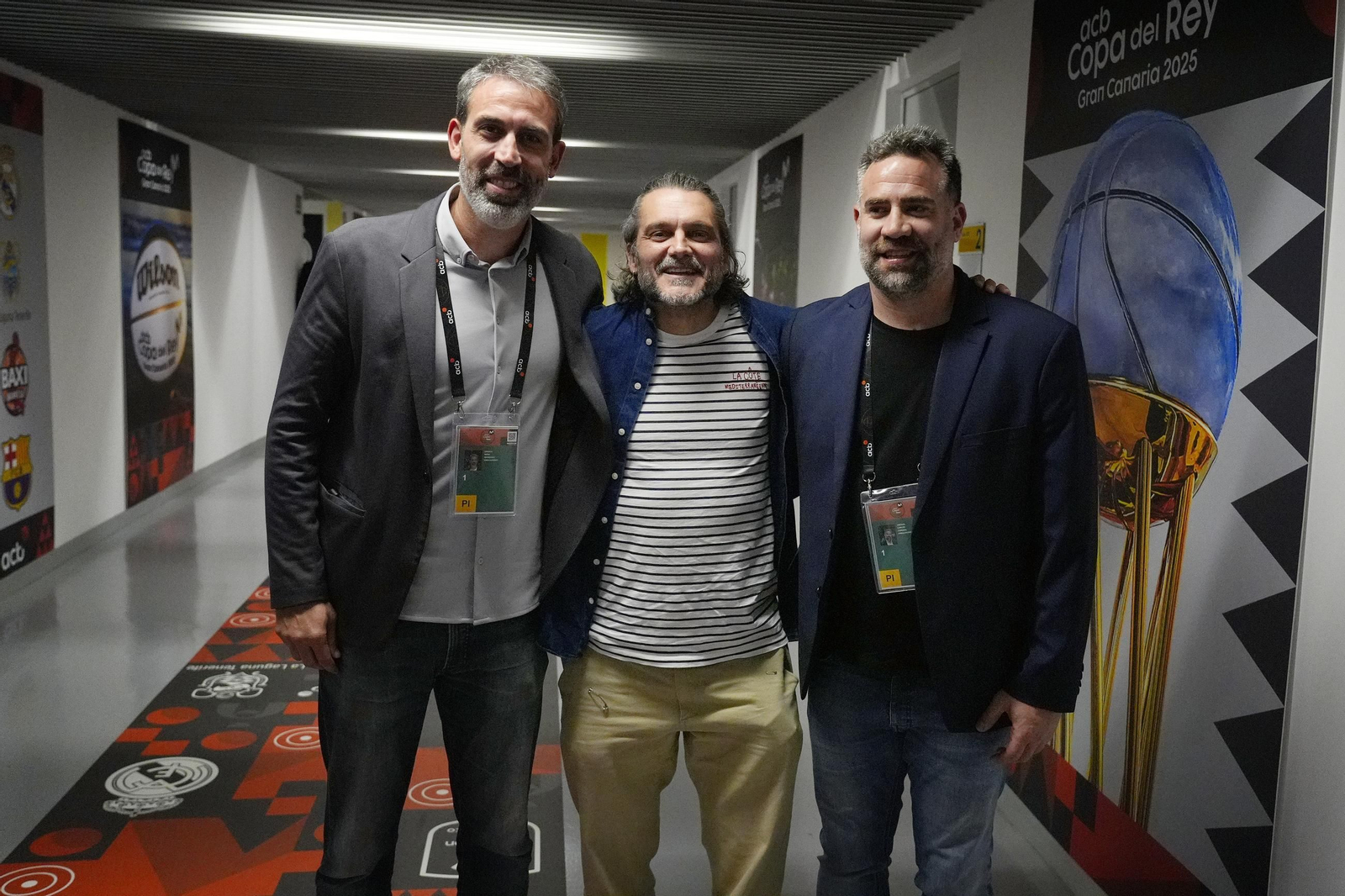 Salva Reina, un hincha más del Unicaja en la final de la Copa