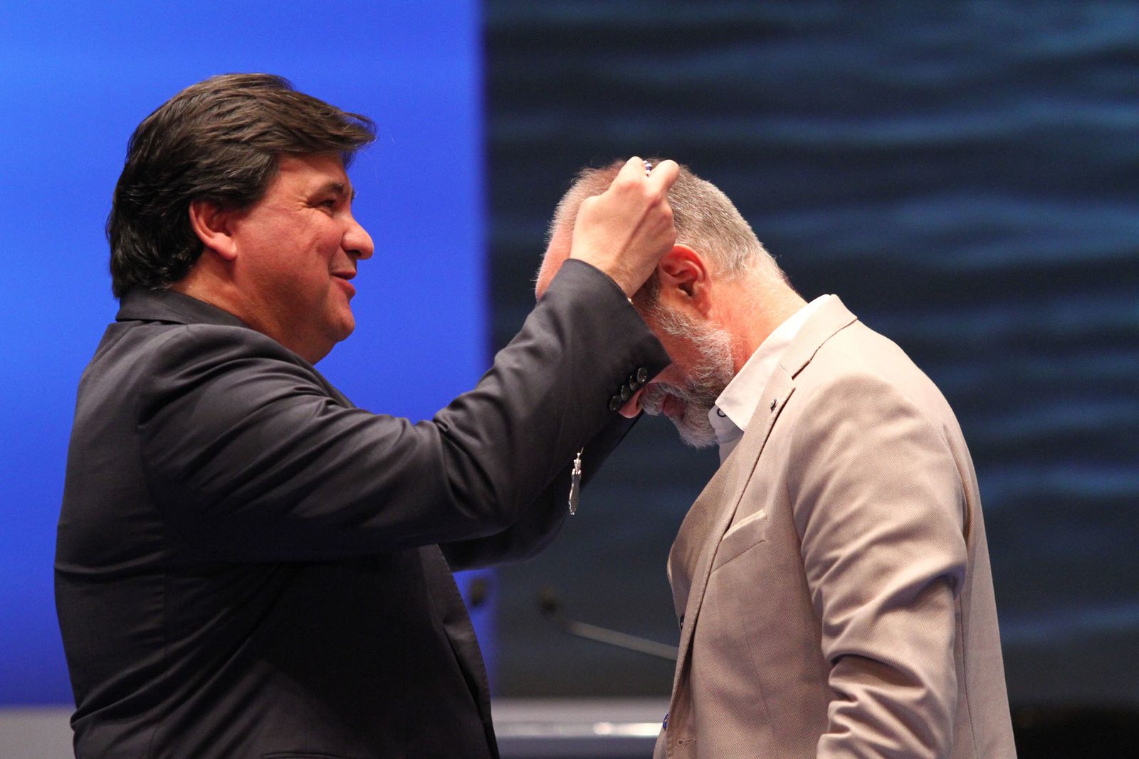 Imágenes de la entrega de las medallas de Huelva