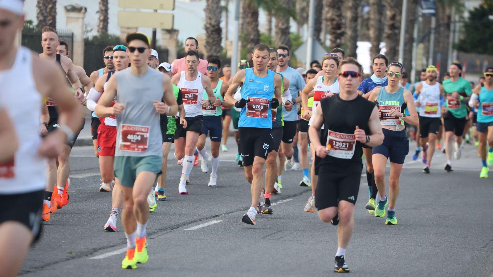 Las mejores fotos de la Maratón de Málaga 2024