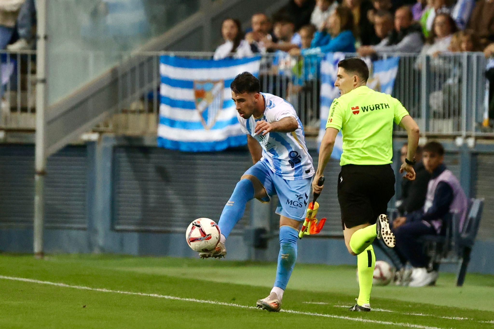 Las mejores fotos del Málaga CF-Racing de Santander