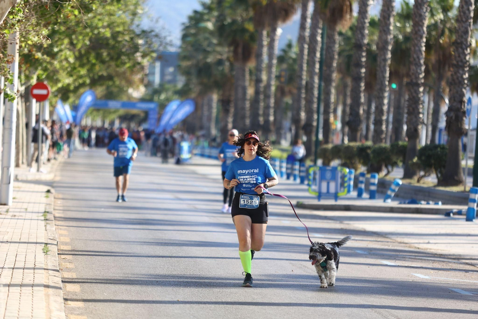 Las mejores fotos de la I Carrera Solidaria Mayoral de Málaga