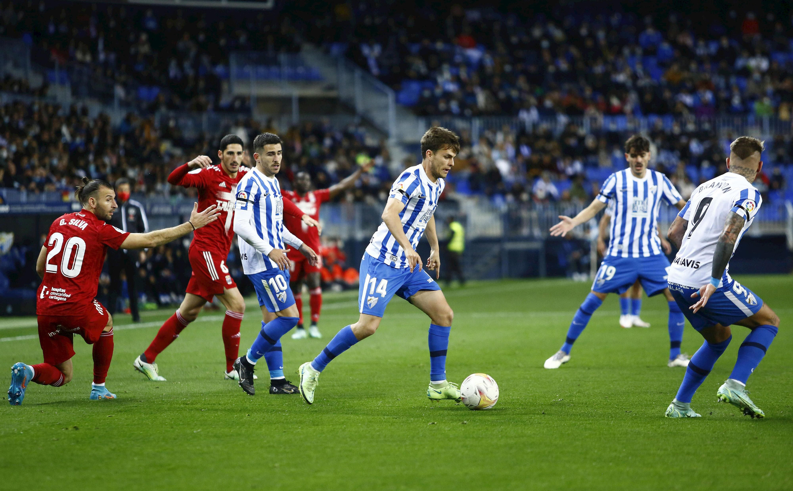 Las fotos del Málaga CF - Cartagena