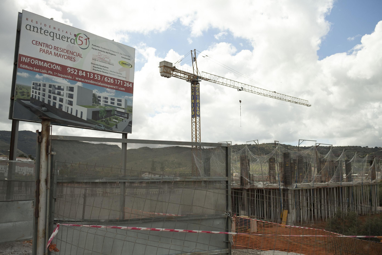 Los trabajos de construcción de Residencial 51, que se encuentran en la fase de estructura. Los trabajos de construcción de Residencial 51, que se encuentran en la fase de estructura.