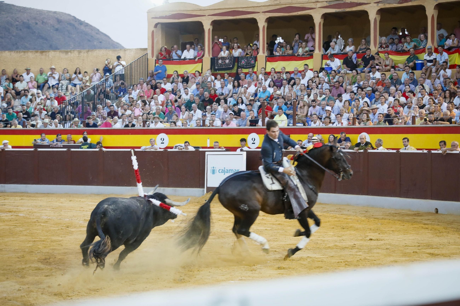 Corrida de toros Berja con un toro indultado, en imágenes