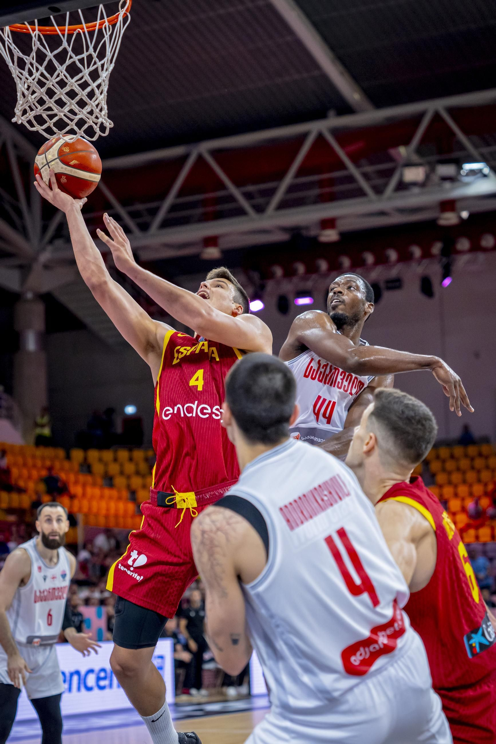 Las fotos del Georgia - España de baloncesto
