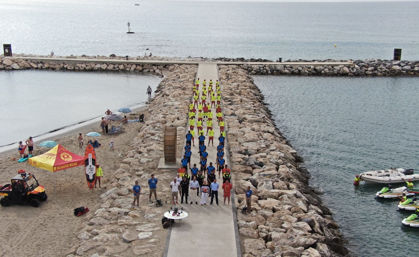 El dispositivo de seguridad.