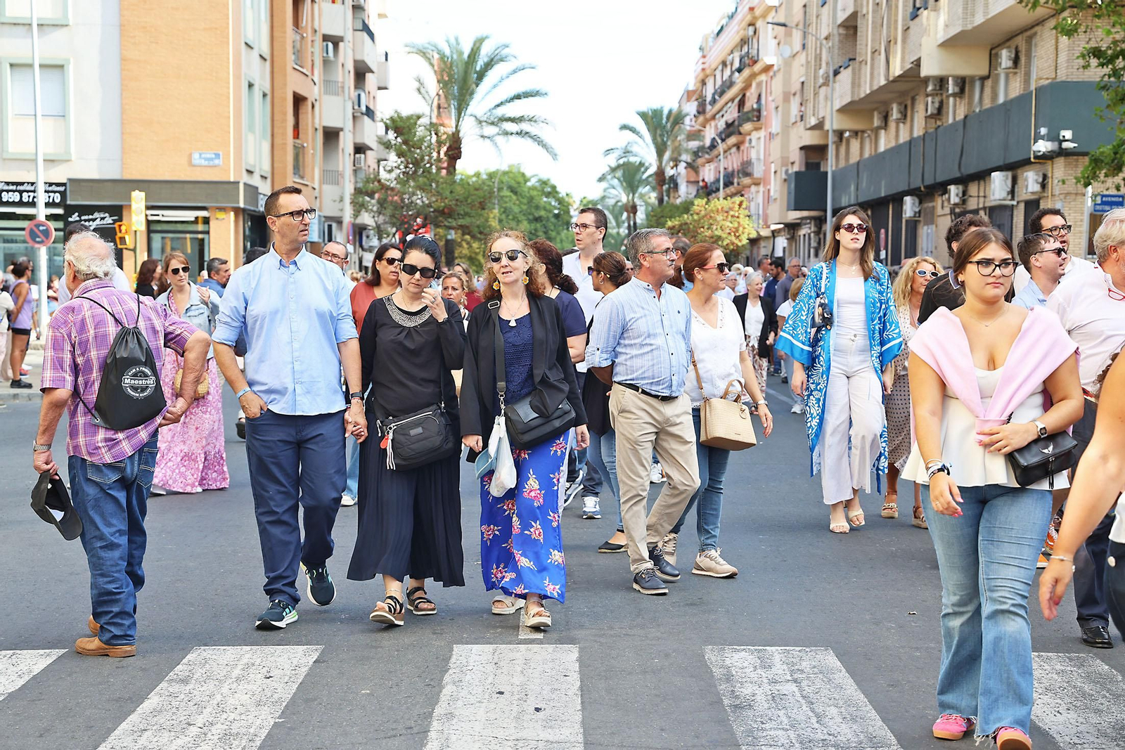 Imágenes de la bajada de la Virgen de la Cinta