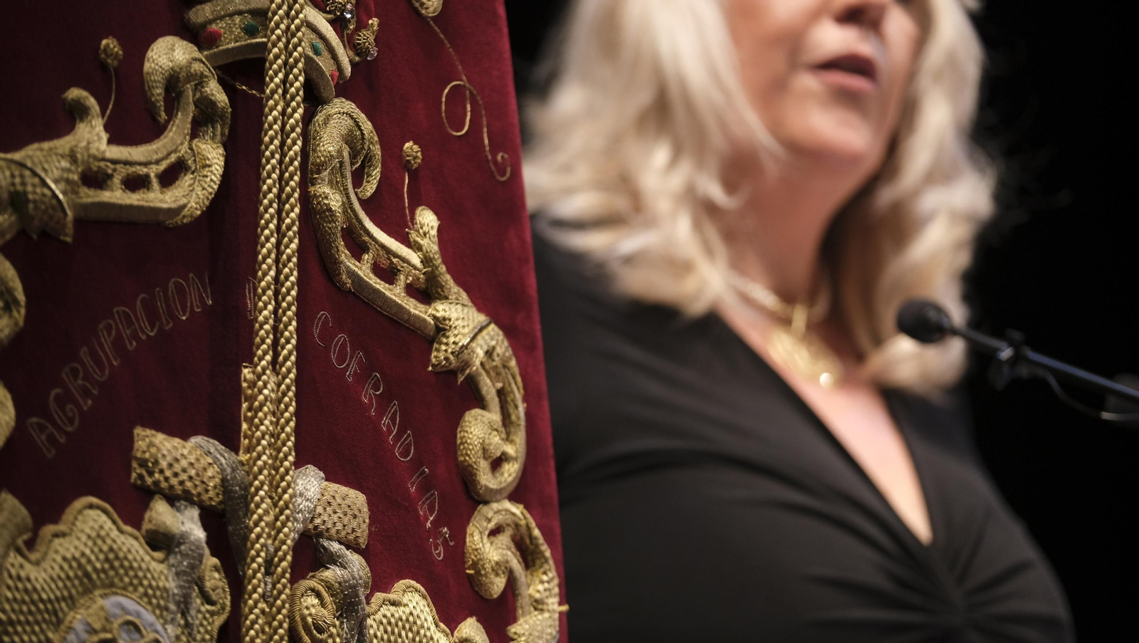 Raquel Criado pregona la Semana Santa Almería 2024, en imágenes