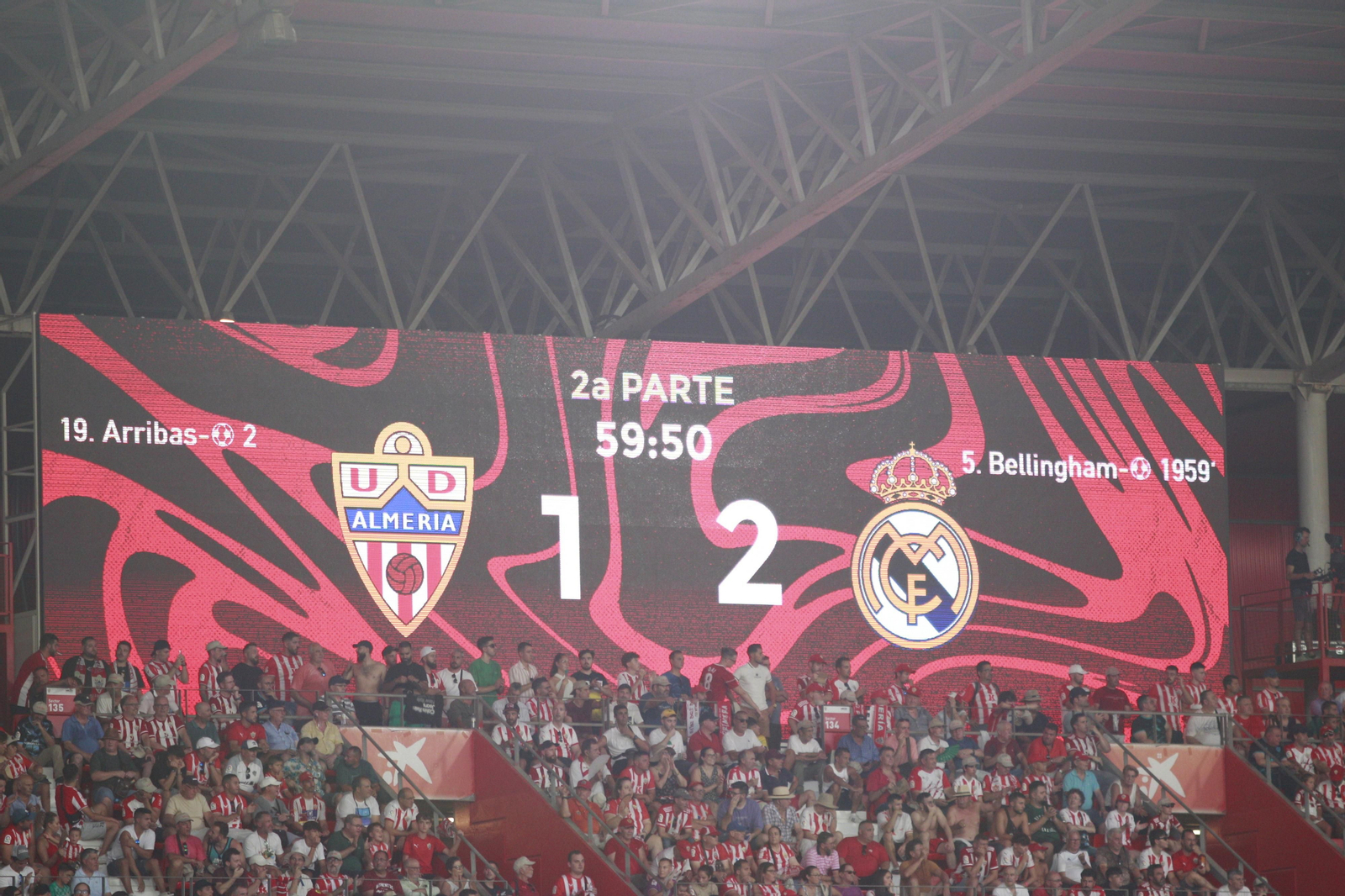 U.D. Almería-Real Madrid en imágenes