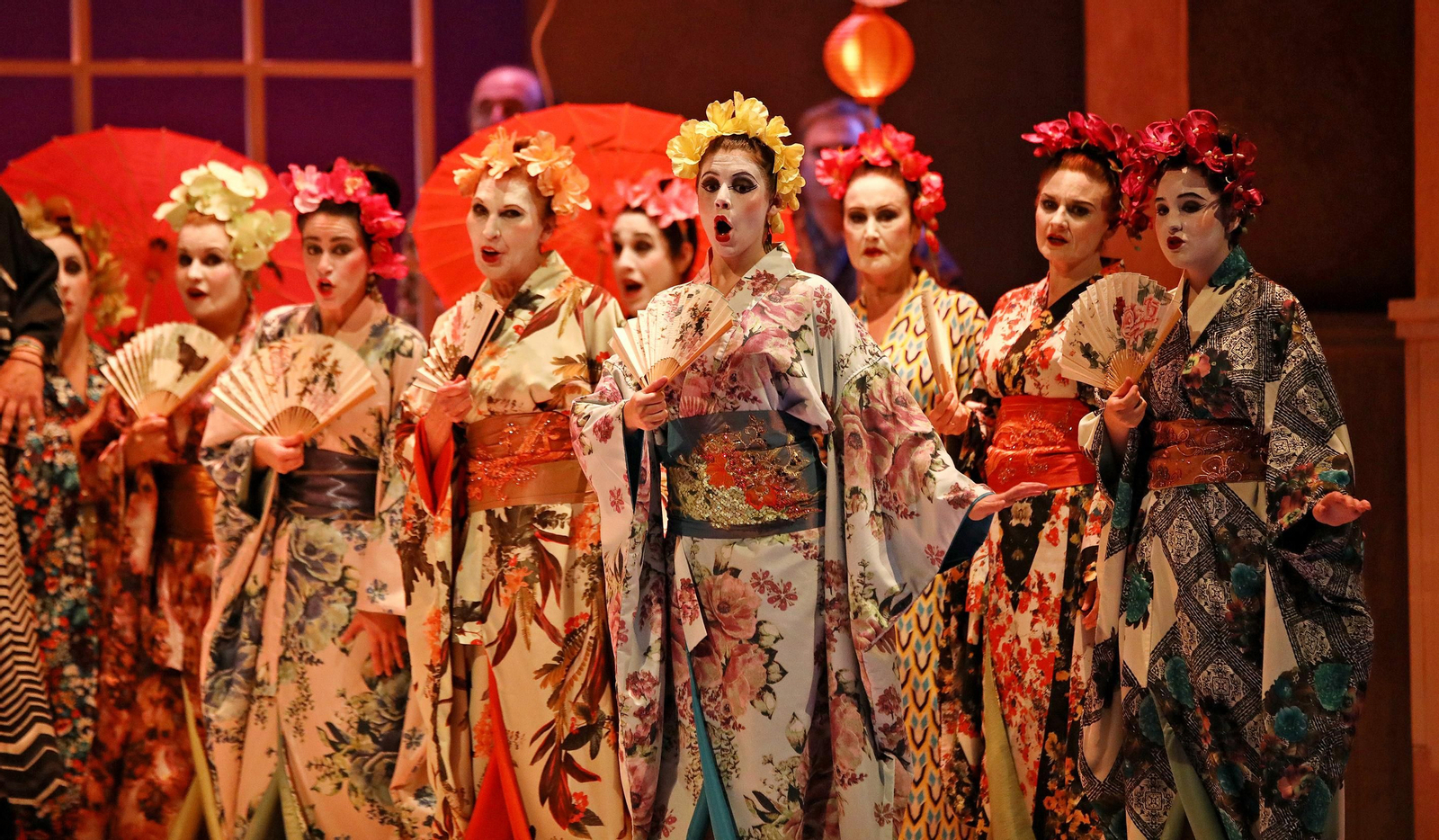 Imágenes de la ópera Madama Butterfly  con la jerezana Maribel Ortega como protagonista