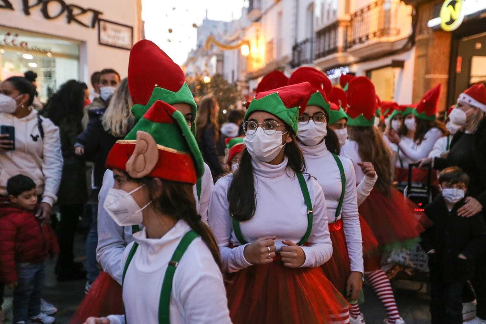Cabalgata de Papá Noel en Chiclana