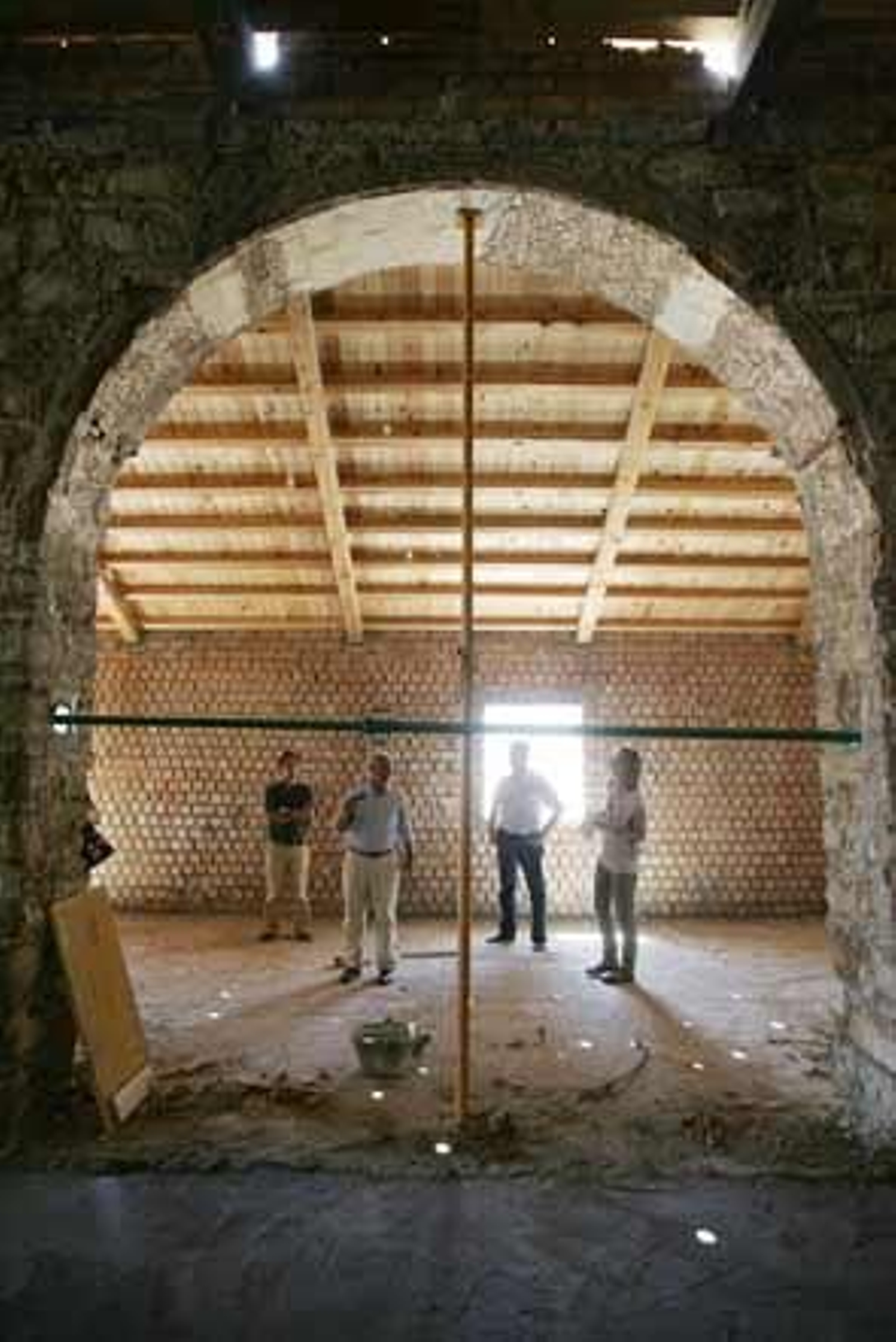 Tras su cierre en 1999, el conjunto monumental se ha visto beneficiado por las subvenciones del 'Plan E' de 2009 y 2010

Foto: Pascual