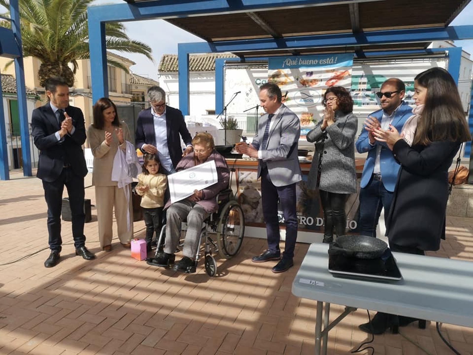 La celebración del certamen gastronómico del bacalao de Semana Santa en Castro del Río, en imágenes