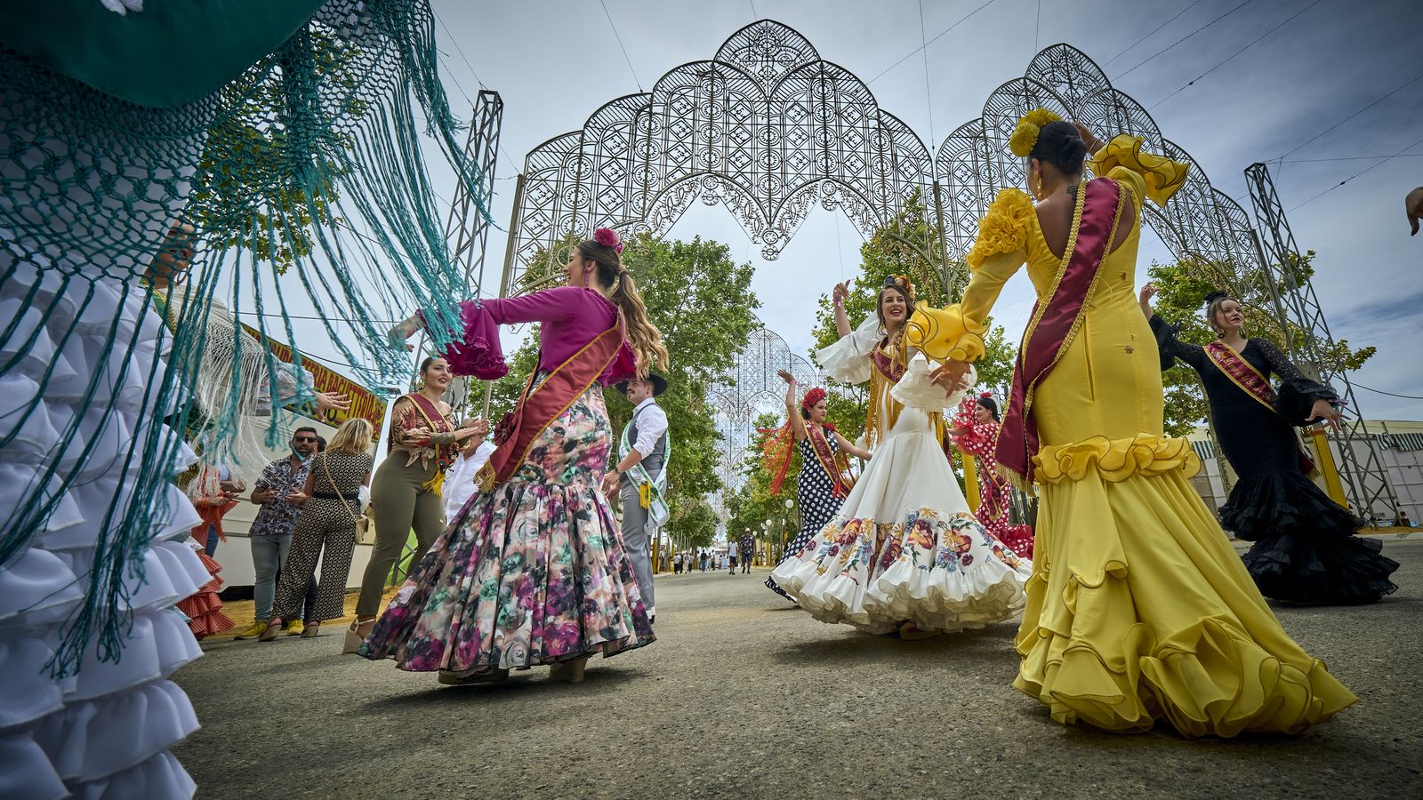 Imagen del primer día de la Feria de Puerto Real 2022