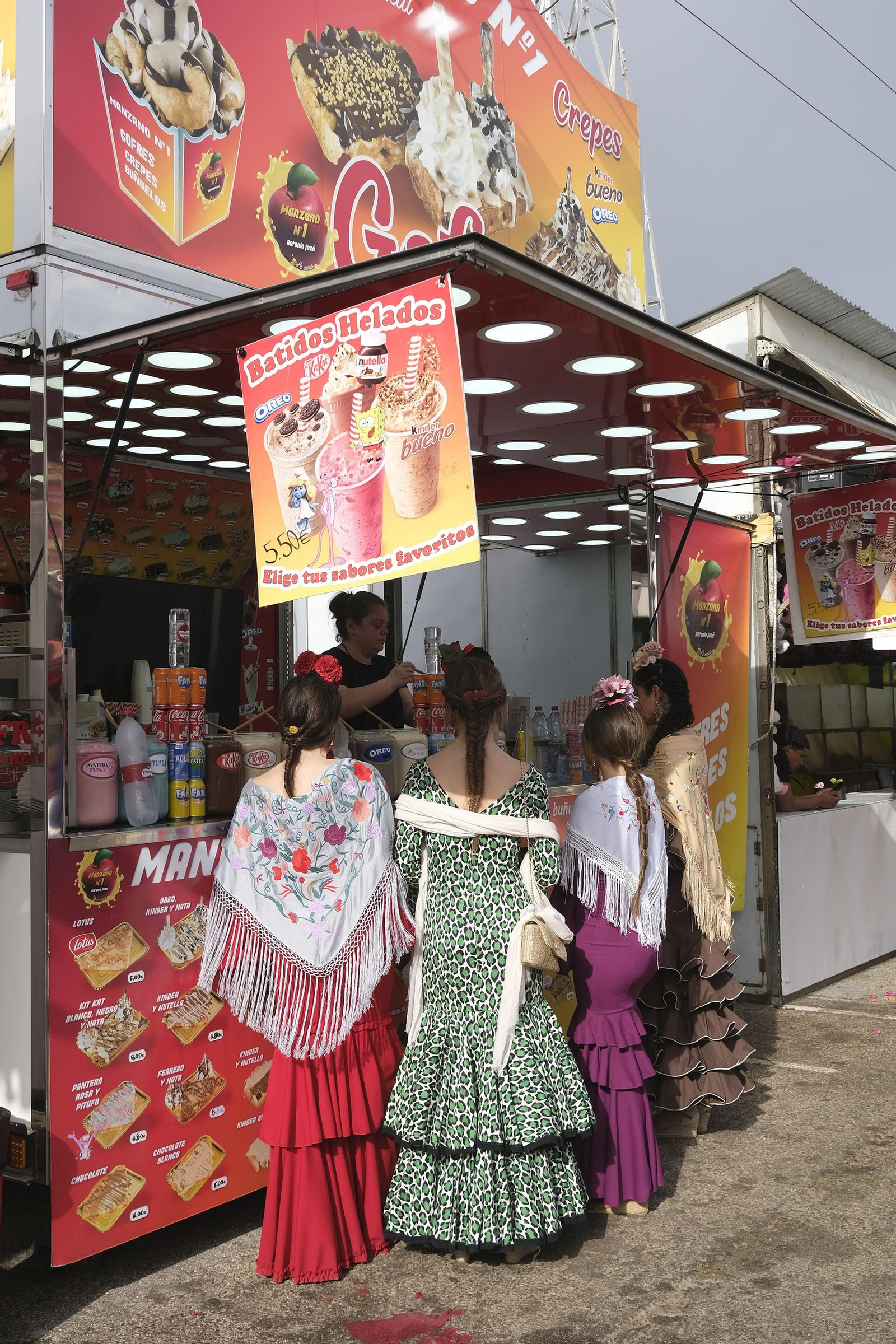 Ambiente un viernes de feria. La calle del infierno