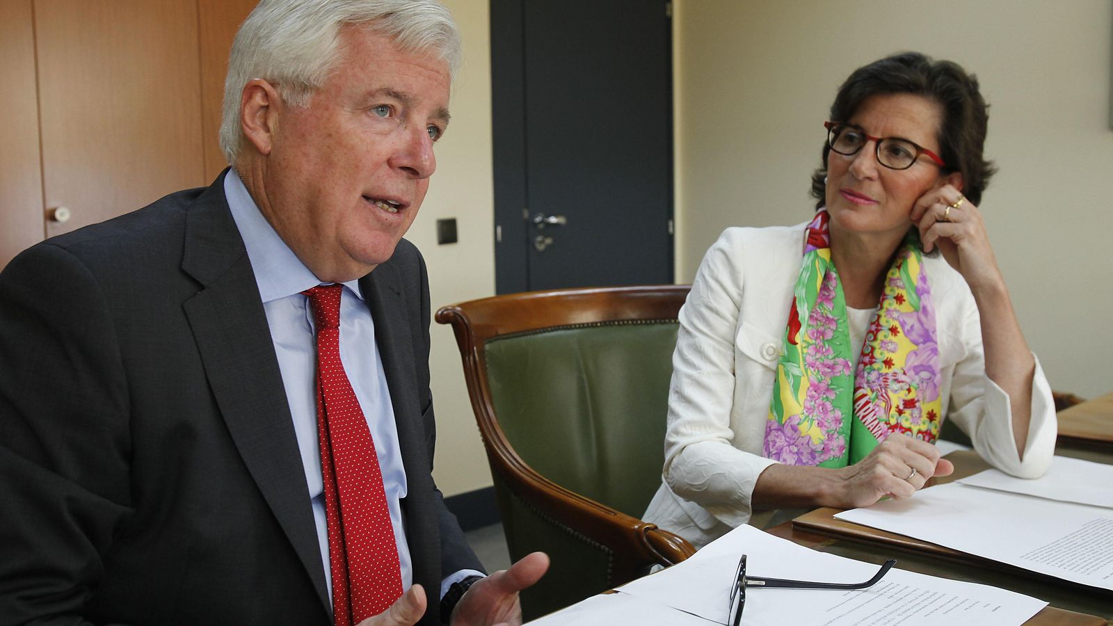 Armando Fernández-Arámburu y Encarnación Molino.