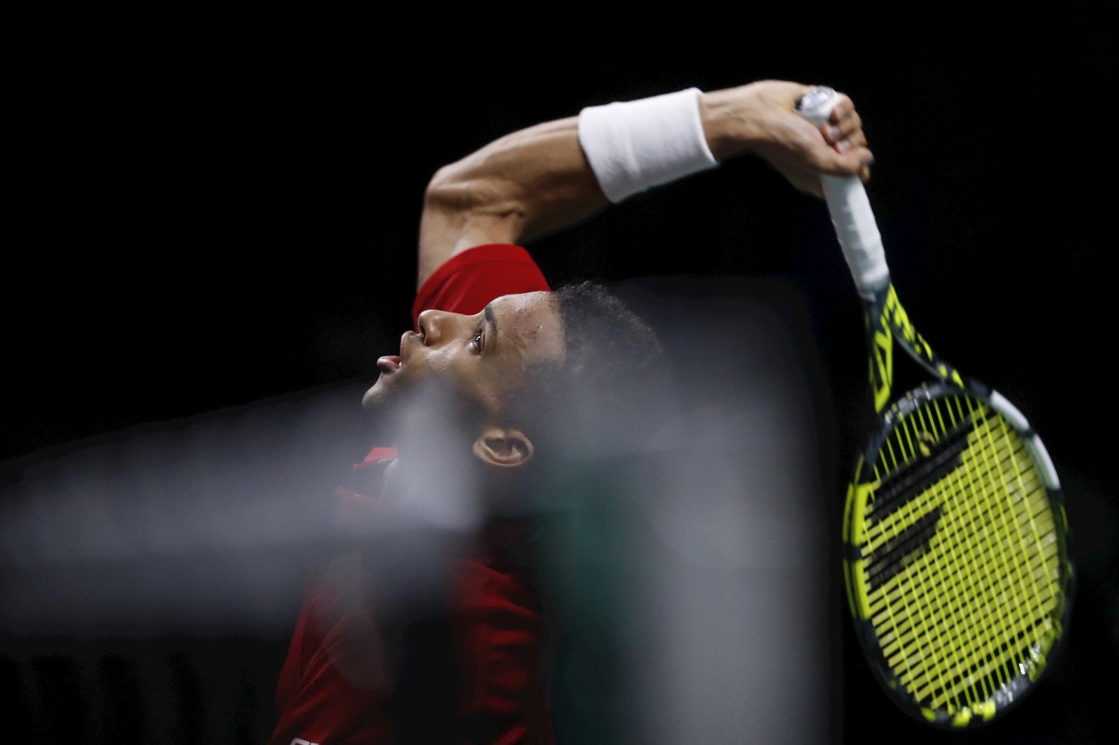 Felix Auger Aliassime - Lorenzo Musetti de la Copa Davis de Málaga