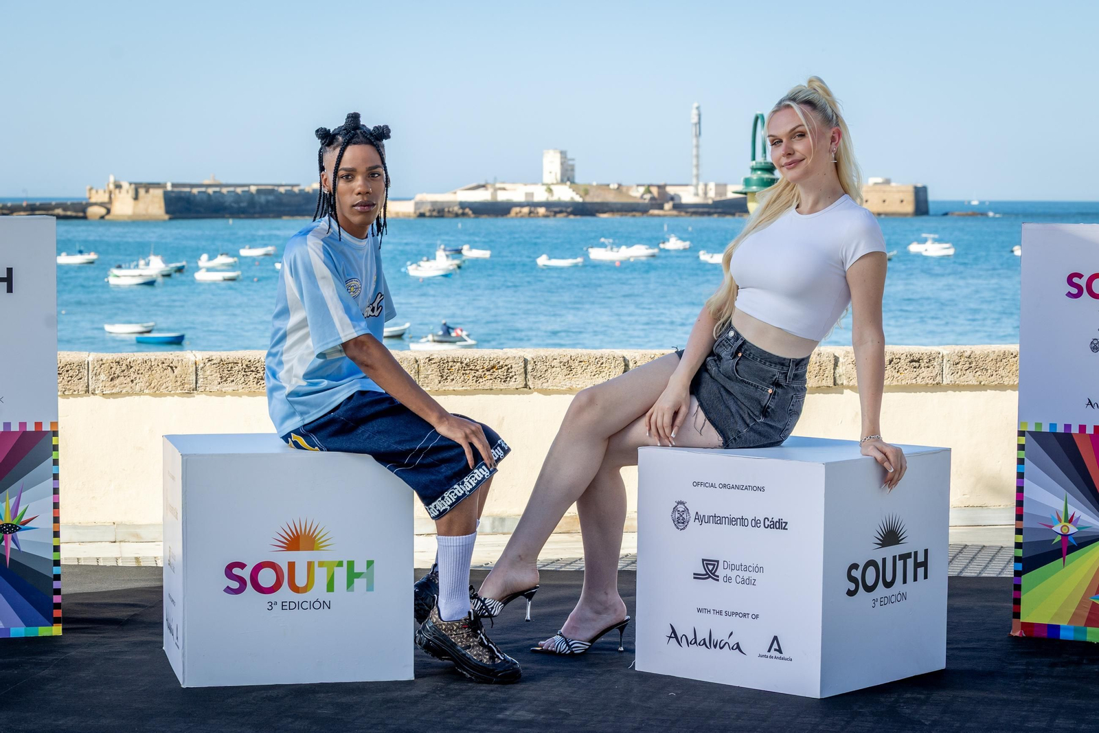 Las imágenes del photocall del lunes 15 del South Series Festival en La Caleta de Cádiz