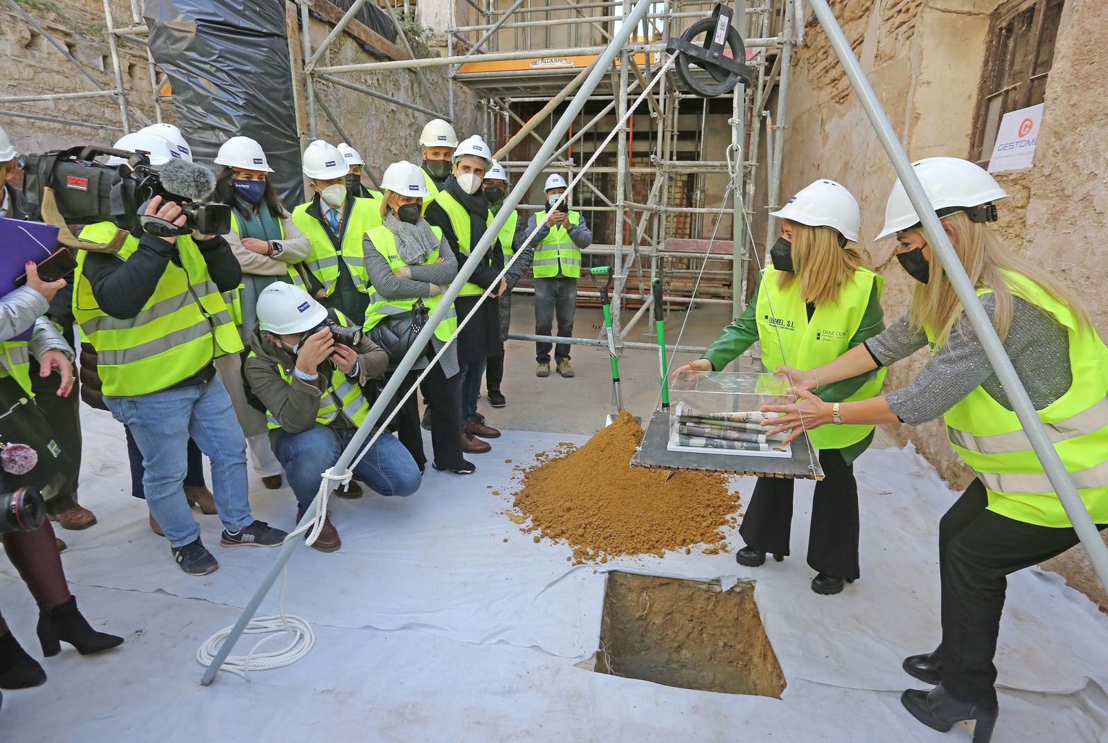 Primera piedra del futuro museo del Flamenco en Jerez