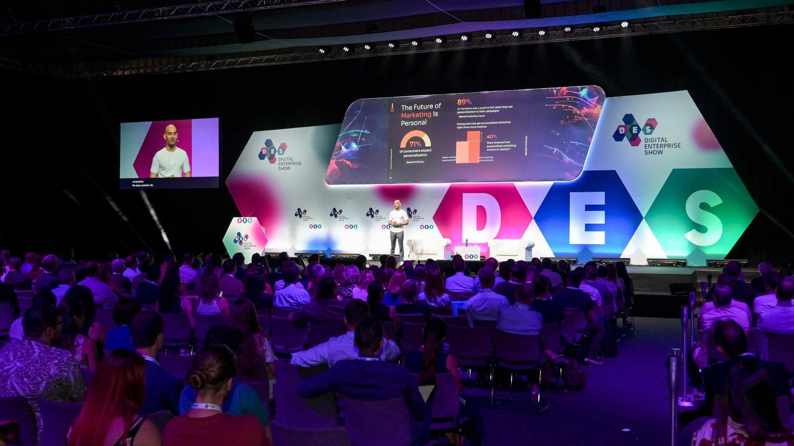 Digital Business World Congress, el mayor congreso de tecnologías exponenciales en Europa que tiene lugar en el marco de DES